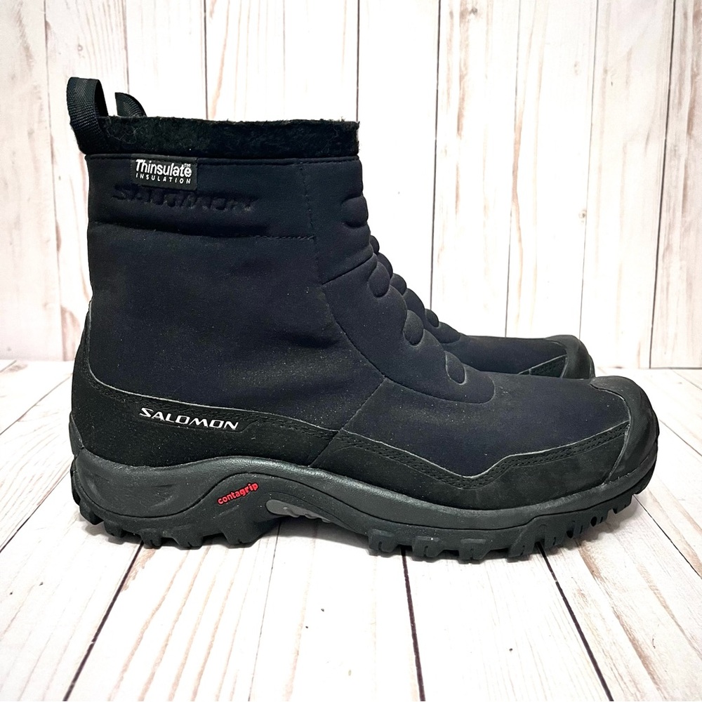 Salomon Women's Tactile 2 TS Waterproof Snow Boots Size 9.5 - Picture 6 of 13